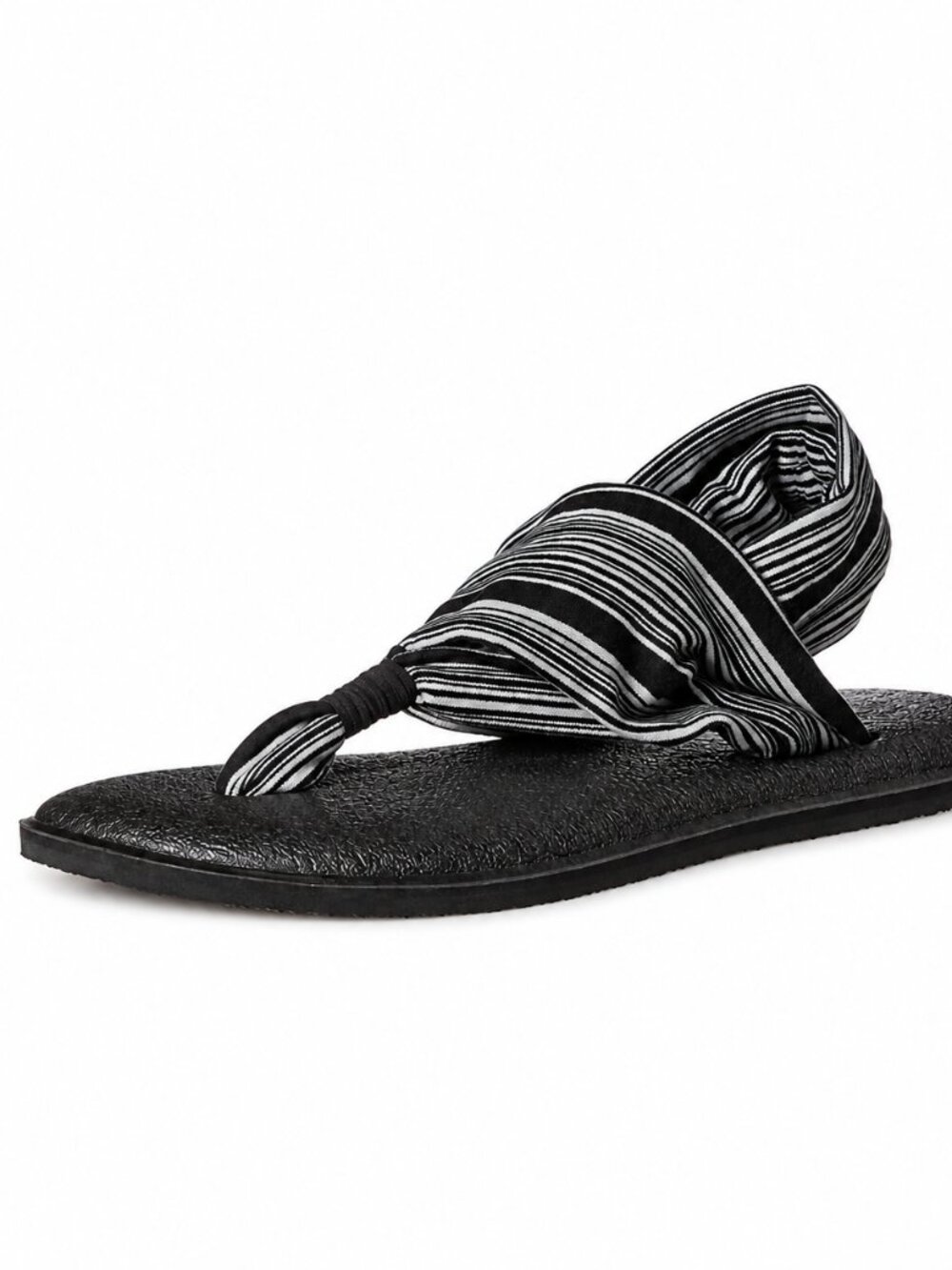 Sanuk Yoga Sling Striped Sandals Size 7